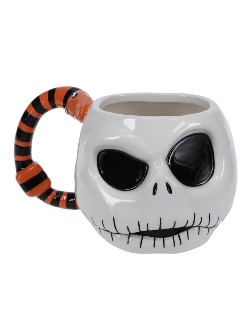 Disney Jack Skellington Sculpted Mug Nightmare Before Christmas Cup